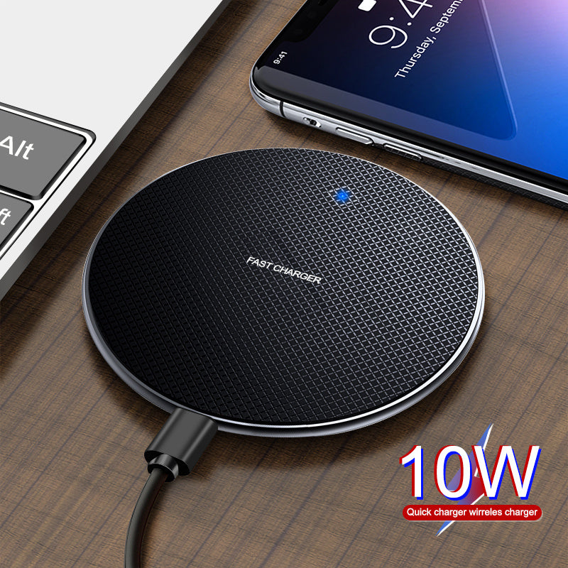 Ultra-thin round wireless charging fast charging base Ultra-thin round wireless charging fast charging base